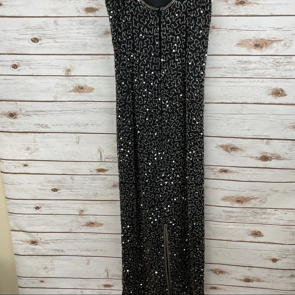 Scala Sequin And Beads Spaghetti Strap Maxi Dress - image 8